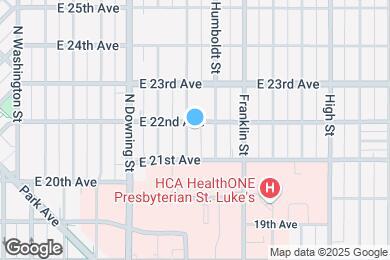 Map image of the property - 2154 Lafayette St
