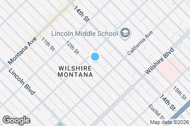 Map image of the property - 1021 12th St