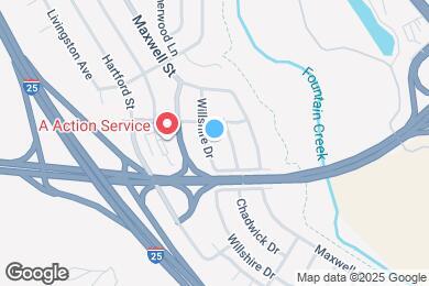 Map image of the property - 1407 Willshire Dr