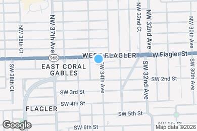 Map image of the property - 40 SW 34th Ave