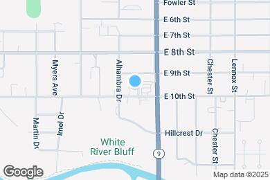 Map image of the property - 2016 E 10th St
