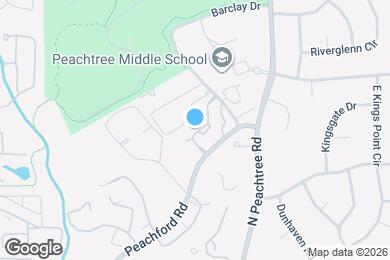 Map image of the property - 2300 Peachford Rd
