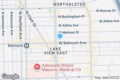 Map image of the property - 744 W Belmont Ave