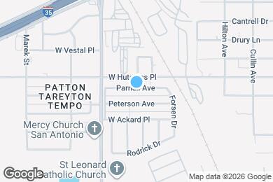 Map image of the property - 1442 Parnell Ave