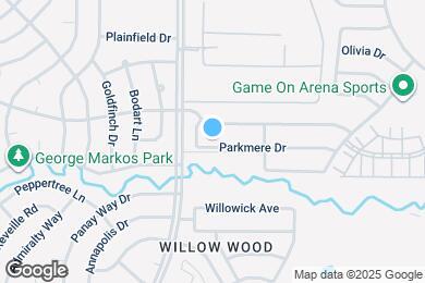 Map image of the property - 9844 Parkmere Dr