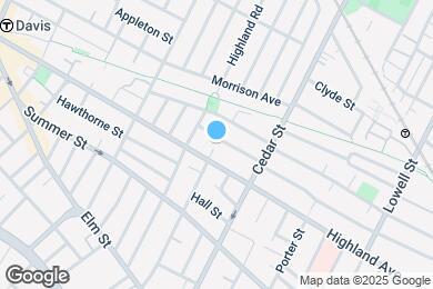 Map image of the property - 36 Spencer Ave