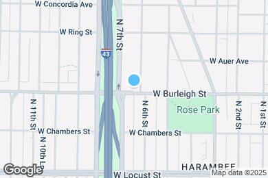 Map image of the property - 608-610 W Burleigh St.