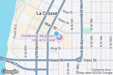 Map image of the property - 124 5th Ave S