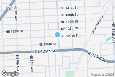 Map image of the property - 12640 NE 12th Ave