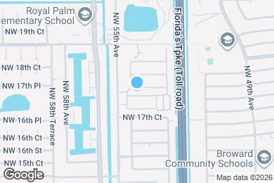 Map image of the property - 5400 NW 18th St