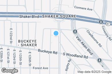 Map image of the property - 2828 S Moreland Blvd