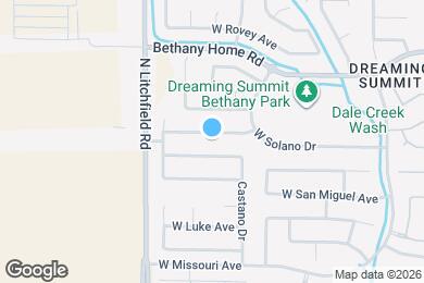 Map image of the property - 13737 W Solano Dr