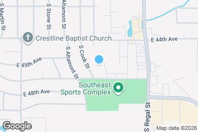 Map image of the property - 4530 S Donald Ct