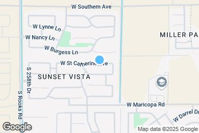 Map image of the property - 25591 W St Catherine Ave