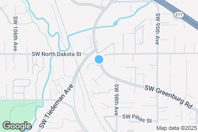 Map image of the property - Tigardville Apartments