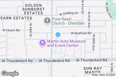 Map image of the property - 14009 N 42nd Dr