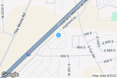 Map image of the property - 803 S Brubaker Way