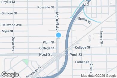 Map image of the property - 853 McDuff Ave S