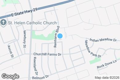 Map image of the property - 505 Preakness Pl