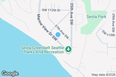 Map image of the property - 11434 Marine View Dr SW