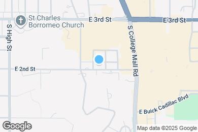 Map image of the property - College Mall Apartments