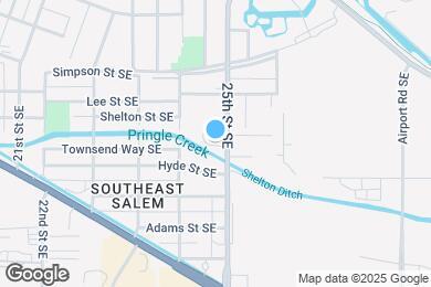 Map image of the property - Spring Creek Apartments