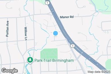 Map image of the property - 1115 N Old Woodward Ave