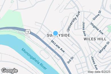 Map image of the property - 304 1/2 Grant Ave