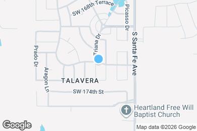 Map image of the property - 17300 Triana Dr