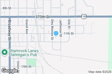 Map image of the property - 1604 11th St