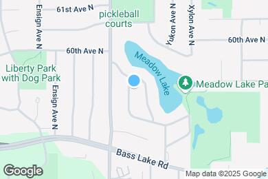 Map image of the property - 5900 Aquila Ave N