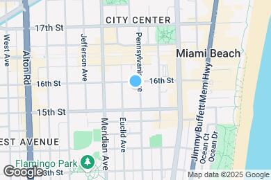 Map image of the property - 1560 Pennsylvania Ave