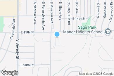Map image of the property - 2631 E 15th St