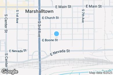 Map image of the property - 408 E Boone St