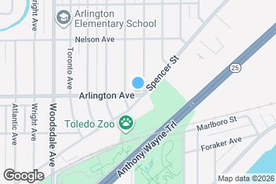 Map image of the property - 886 Brighton Ave