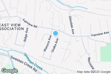 Map image of the property - 9 Unaka Ave