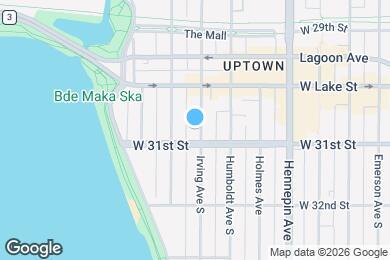 Map image of the property - 3030 Irving