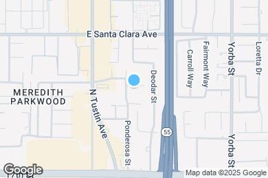 Map image of the property - Sandalwood Cottages