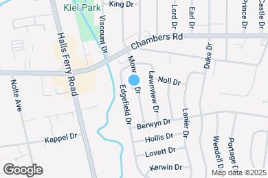 Map image of the property - 9839 Monarch Dr