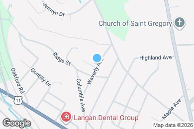 Map image of the property - 513 Waverly Ave