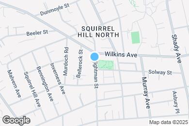 Map image of the property - 1322 Wightman St