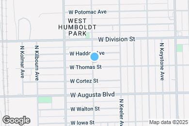 Map image of the property - 4258 W Thomas St