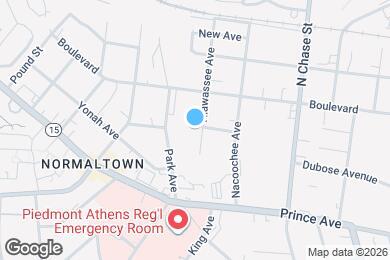 Map image of the property - 165 Hiawassee Ave