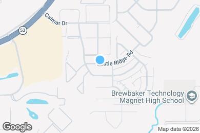 Map image of the property - 3625 Castle Ridge Rd
