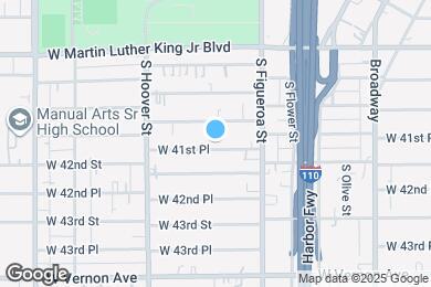 Map image of the property - 611 W 41st Pl