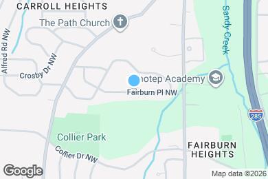 Map image of the property - 3537 Fairburn Pl NW