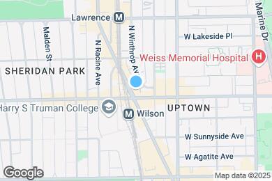Map image of the property - 4605 N Broadway
