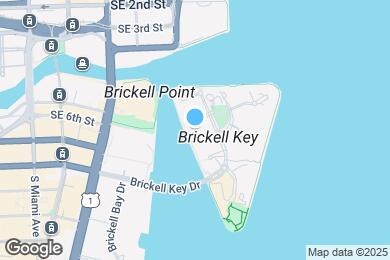 Map image of the property - 701 Brickell Key Blvd