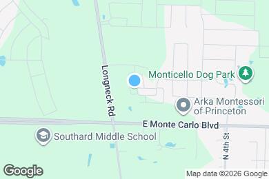 Map image of the property - 1650 Palladio Loop
