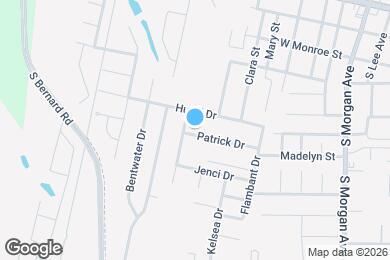 Map image of the property - 708 Patrick Dr